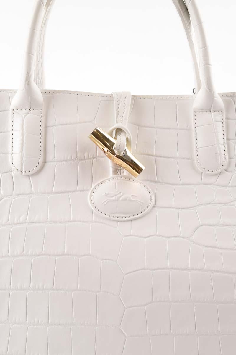 Sac à main Longchamp  Blanc