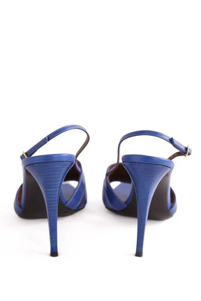 Talons Giuseppe Zanotti Bleu en Cuir