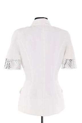 Veste Thierry Mugler Blanc en Synthétique