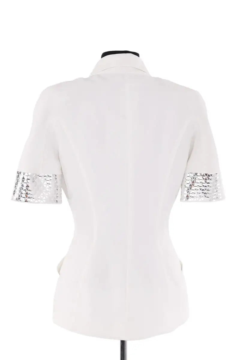 Veste Thierry Mugler Blanc en Synthétique