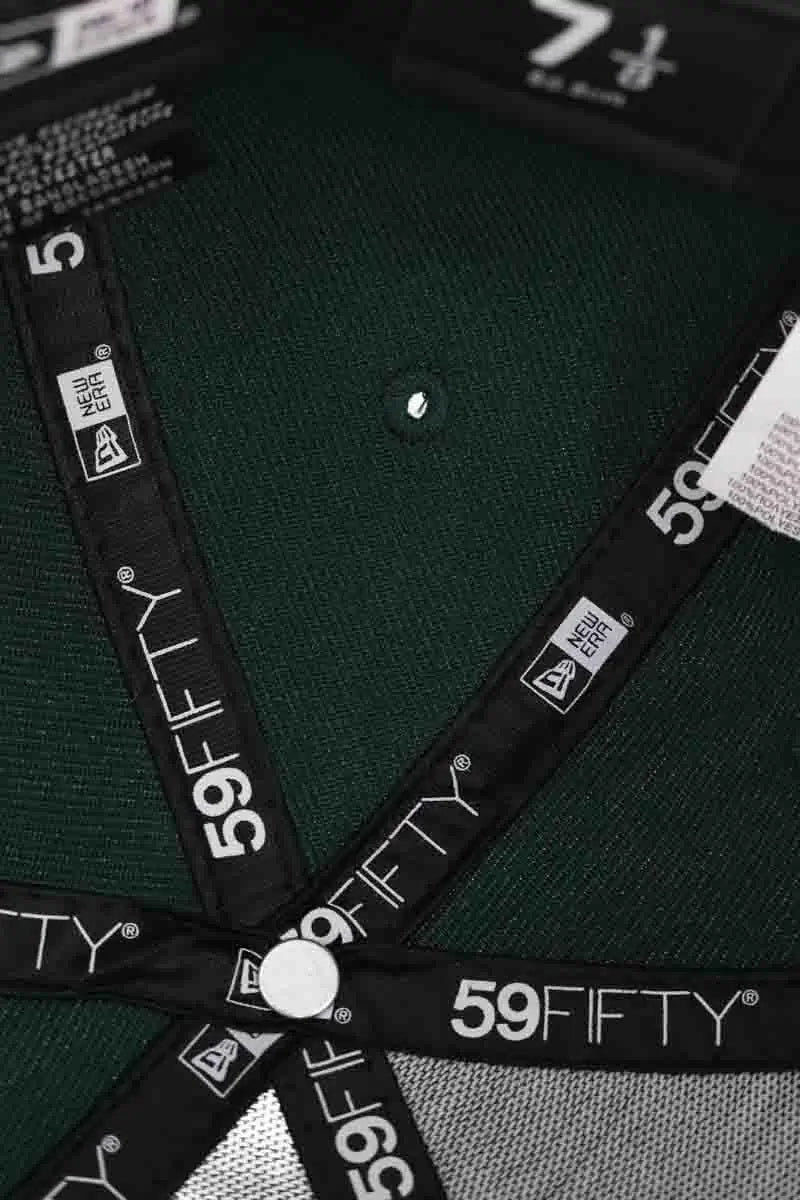 Casquette New Era Vert en Coton