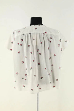 Blouse Des Petits Hauts Blanc en Coton