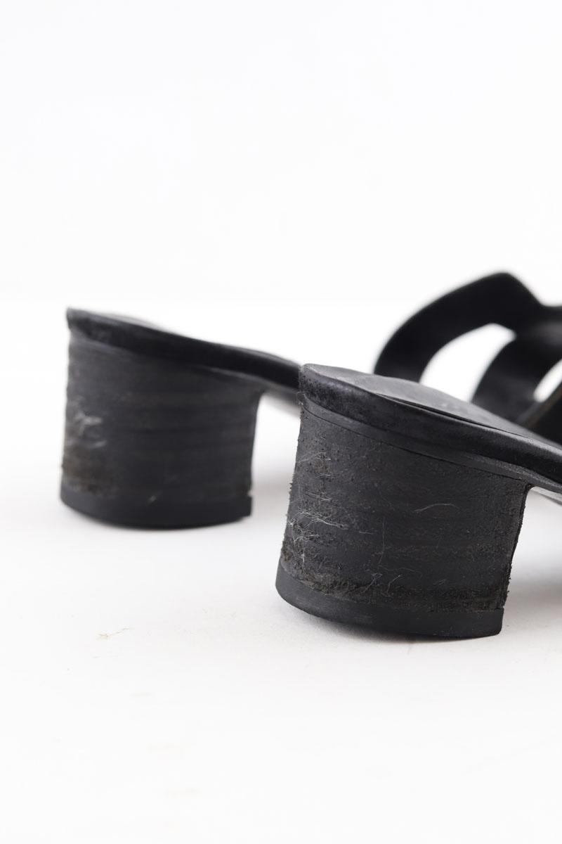 Sandales Hermès  Noir