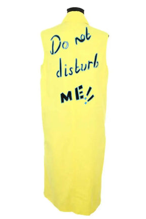 Robe Mira Mikati Jaune en Coton