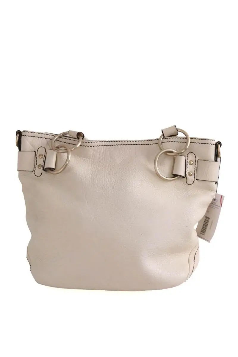 Cabas Lancel Beige en Cuir