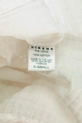 Chemise Xirena Blanc en Coton