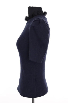 T-shirt Sandro Marine en Viscose