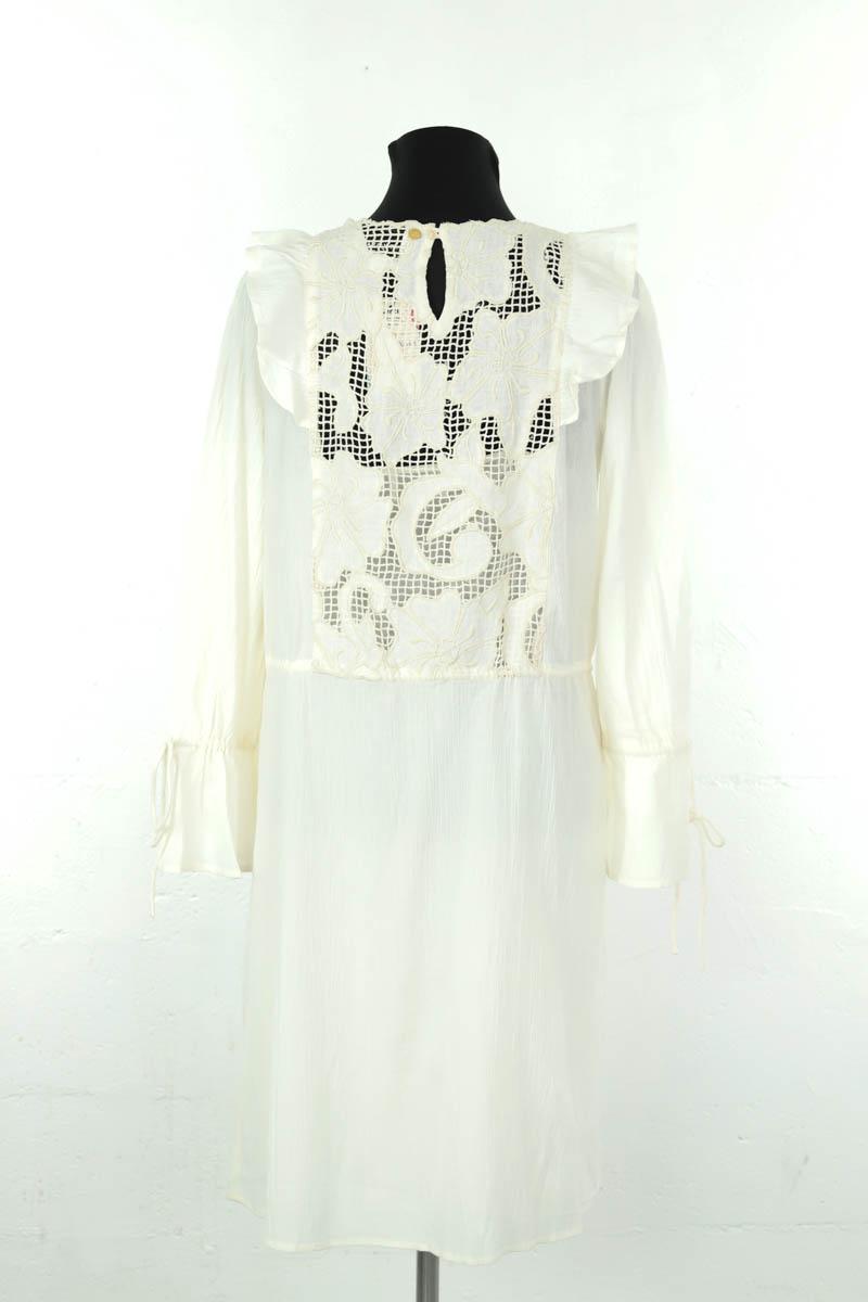 Mi-longueur Antik Batik  Ecru