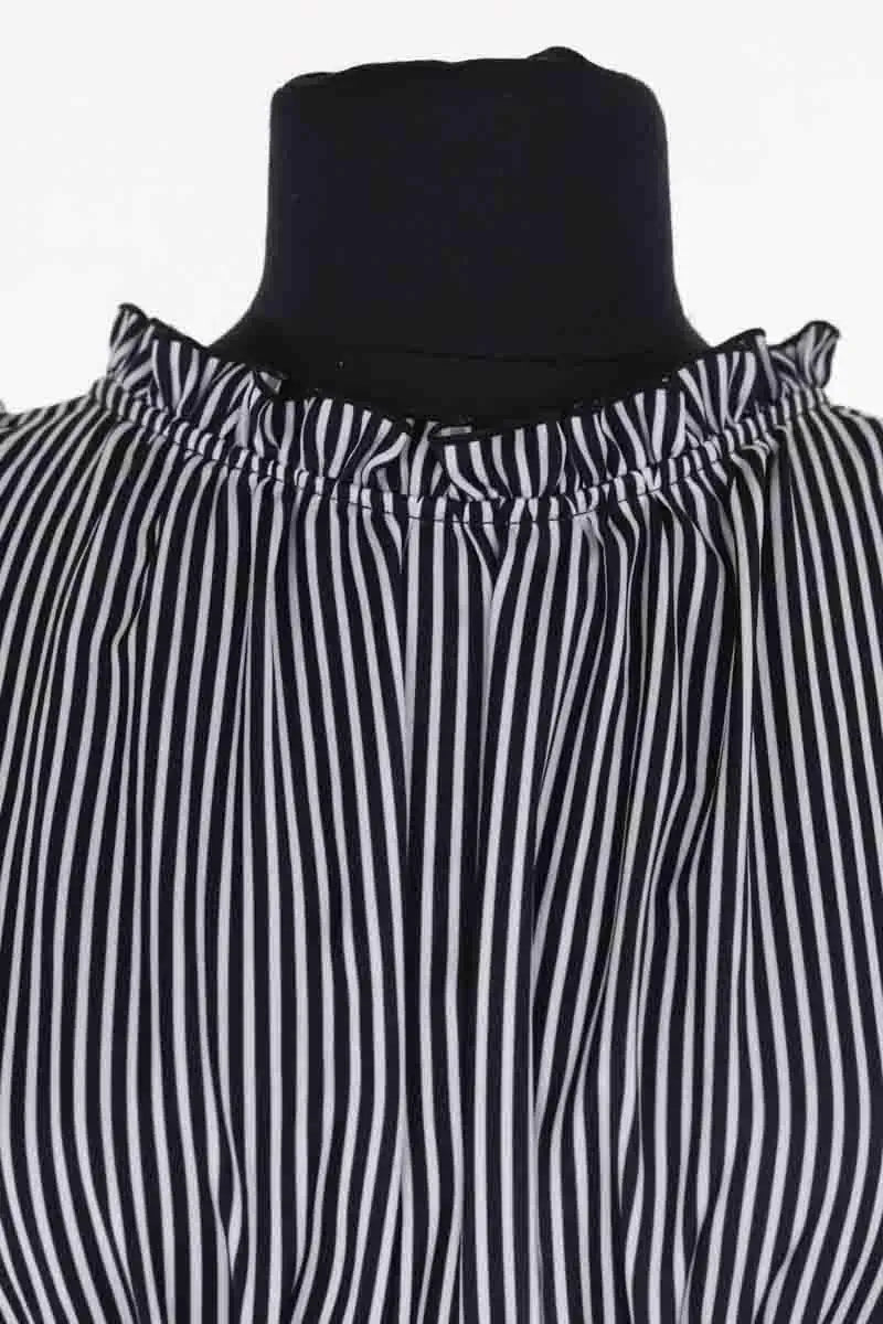 Robe Maje Noir en Viscose