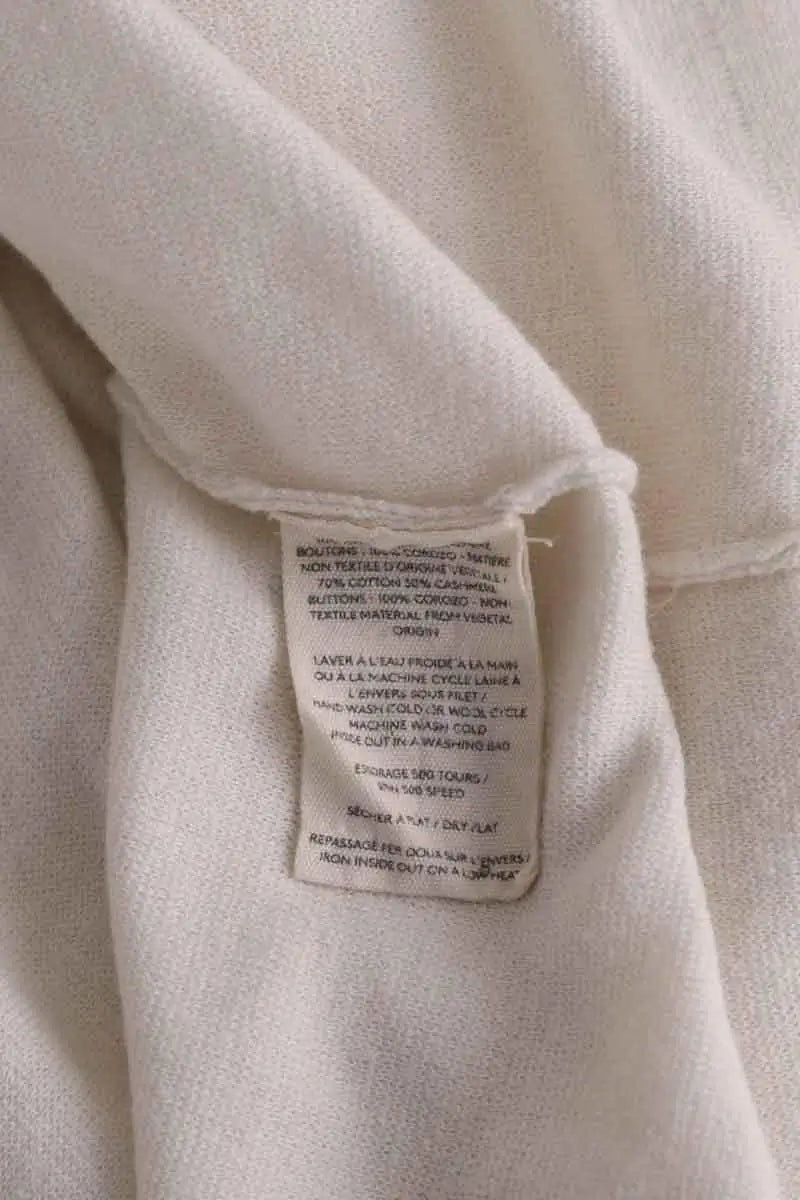 Pull Eric Bompard Beige en Coton