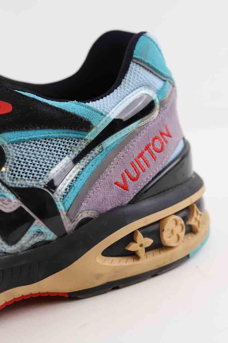 Baskets Louis Vuitton Other Violet