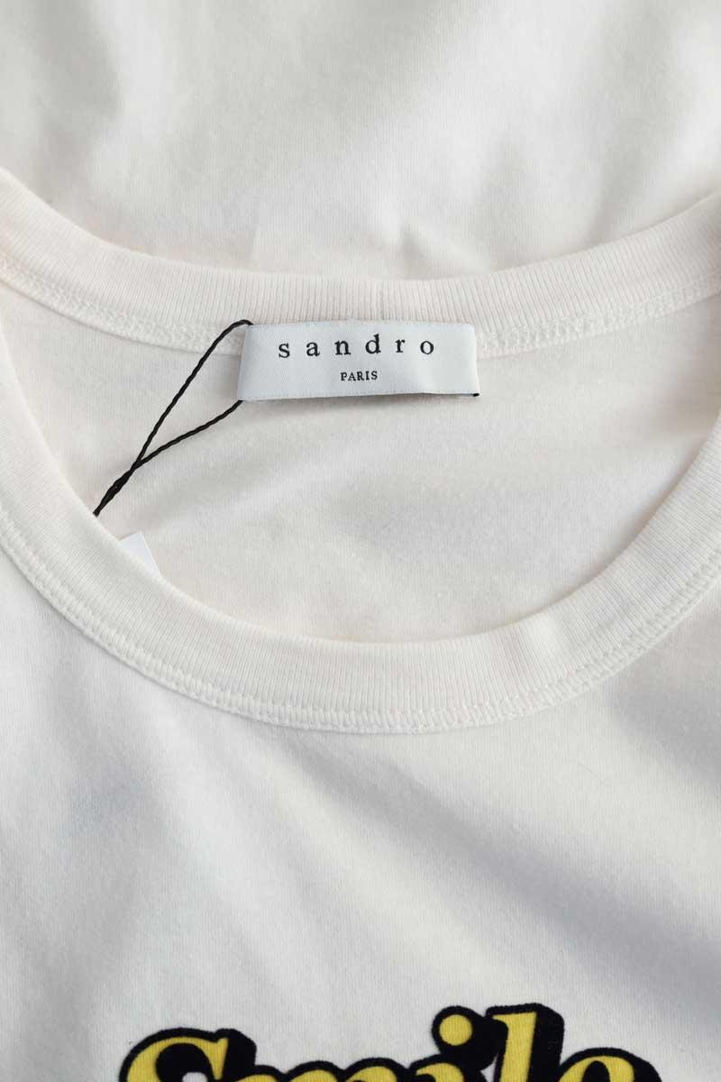 T-shirts Sandro  Blanc