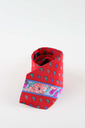 Cravate Leonard  Rouge