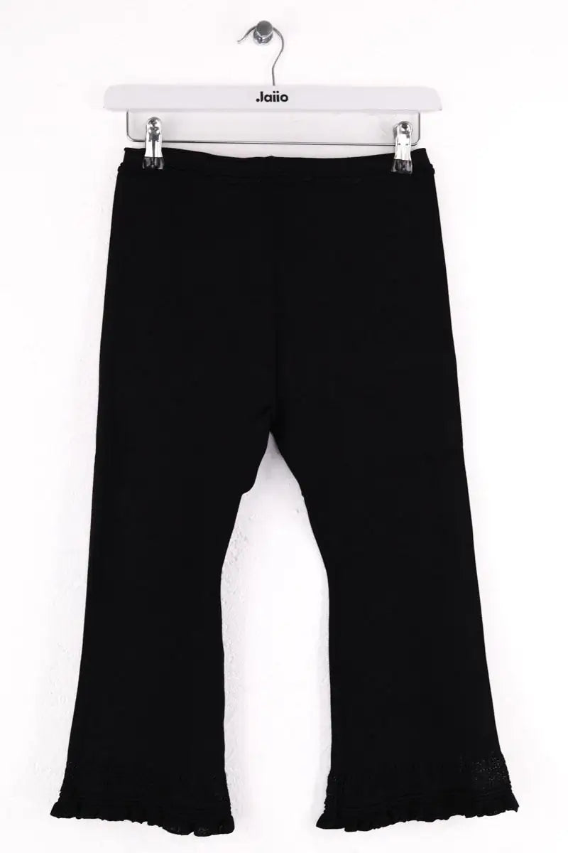 Pantalon court Sandro Noir en Synthétique