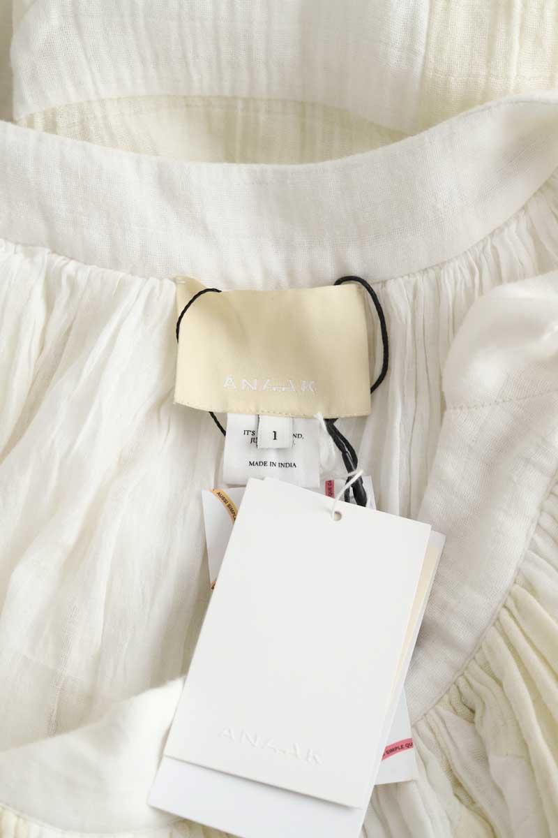 Mi-longueur Other Brand  Blanc