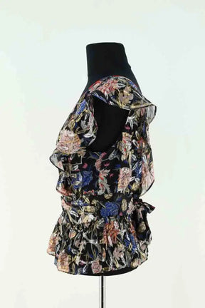 Blouse Ba&Sh Multicolore en Soie