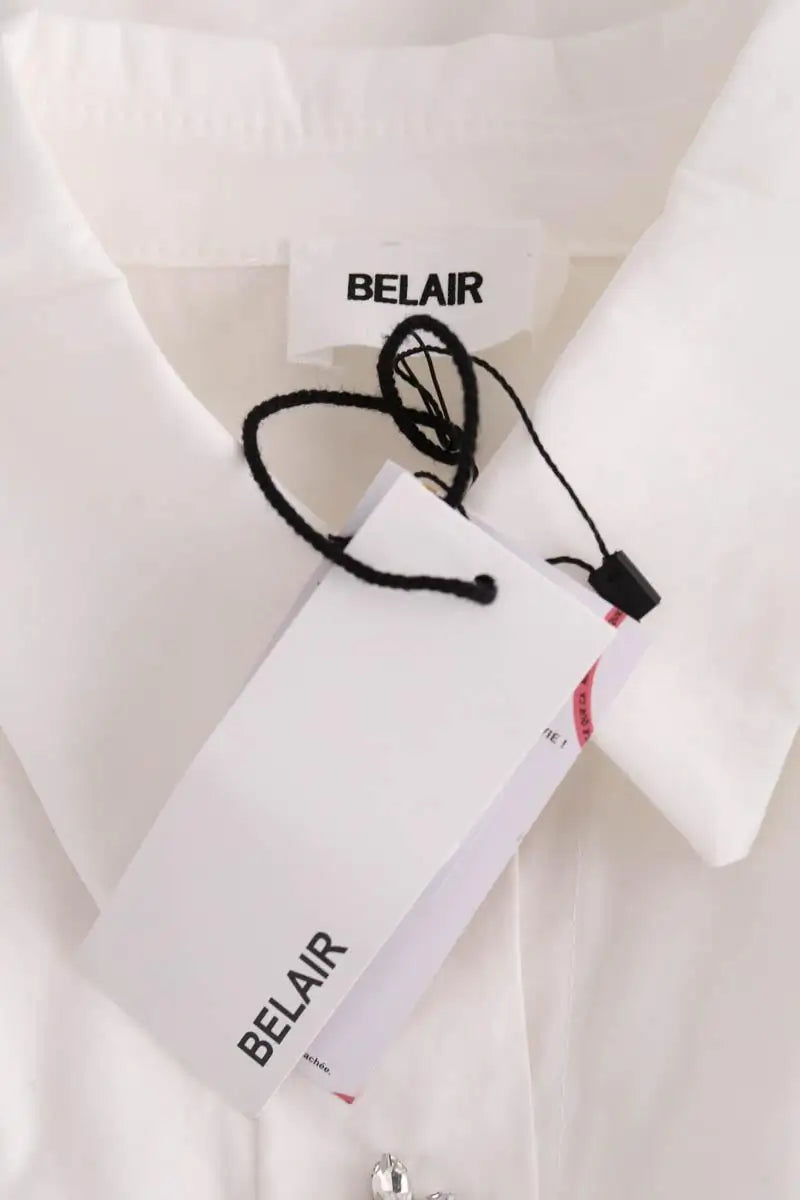 Robe Belair Blanc en Coton