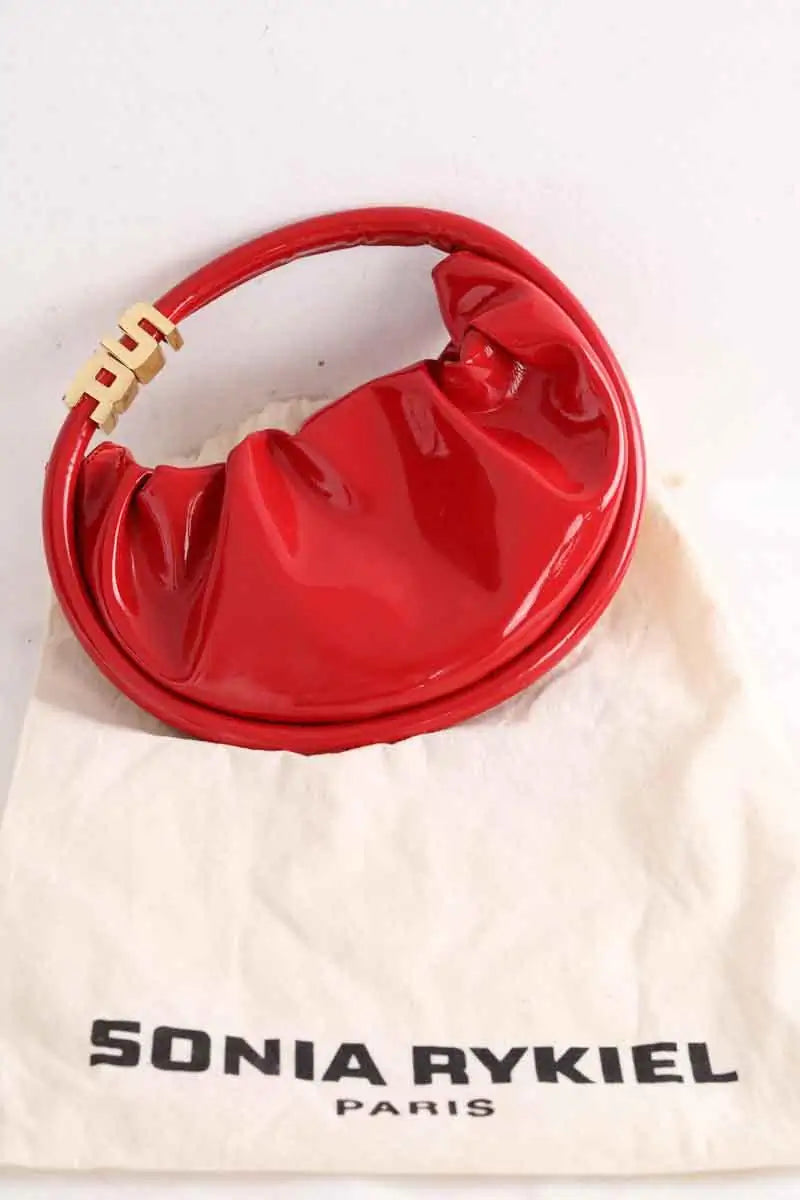 Sac à bandoulière Sonia Rykiel Domina Rouge en Cuir verni