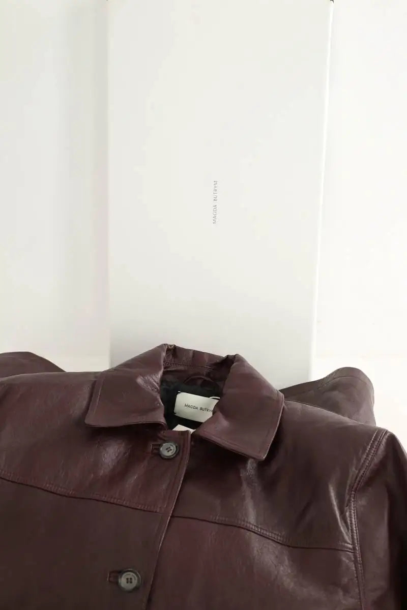 Manteau Magda Butrym  Bordeaux