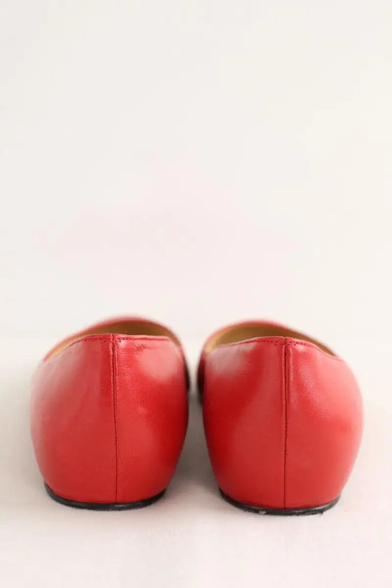 Ballerines Christian Louboutin  Rouge