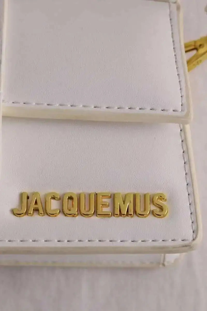 Sac à bandoulière Jacquemus Blanc en Cuir