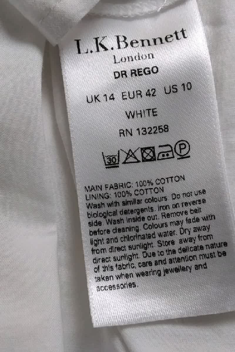 Maxi LK Bennett  Blanc
