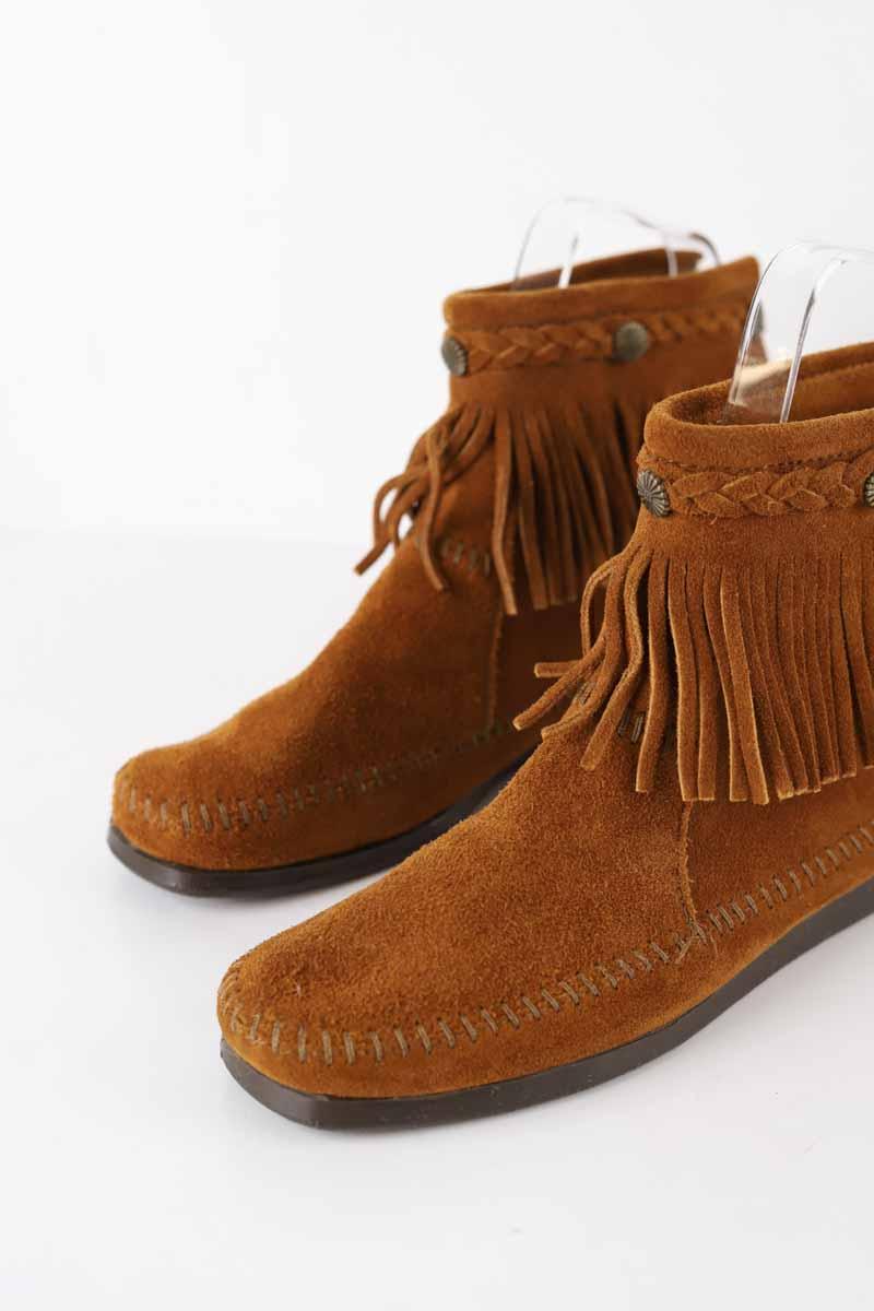 Boots Minnetonka  Marron
