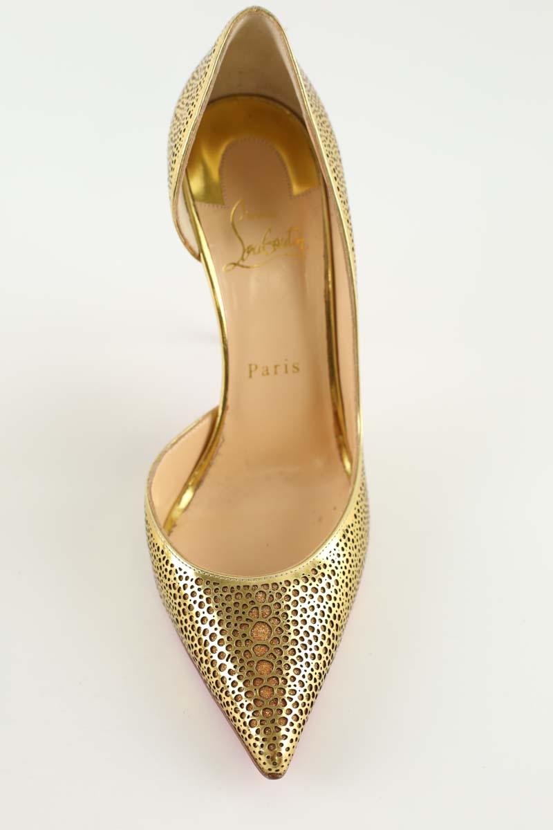 Talons Christian Louboutin  Doré