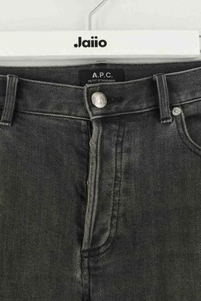 Jean droit APC Gris en Coton