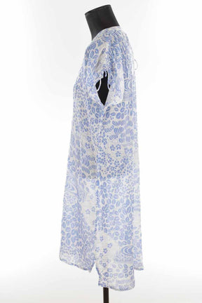 Mi-longueur Antik Batik  Bleu