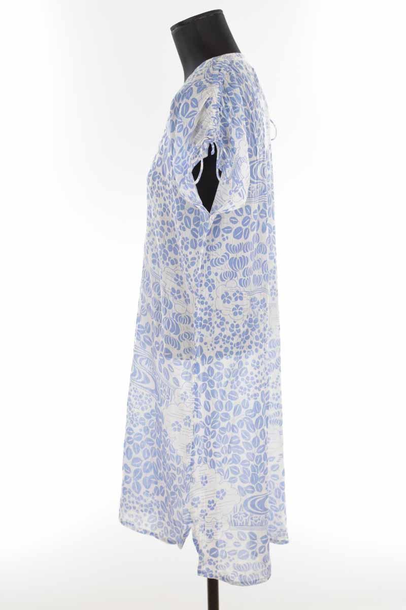 Mi-longueur Antik Batik  Bleu