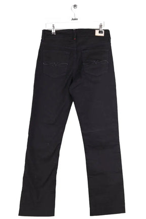 Jean droit Tommy Hilfiger Noir en Coton