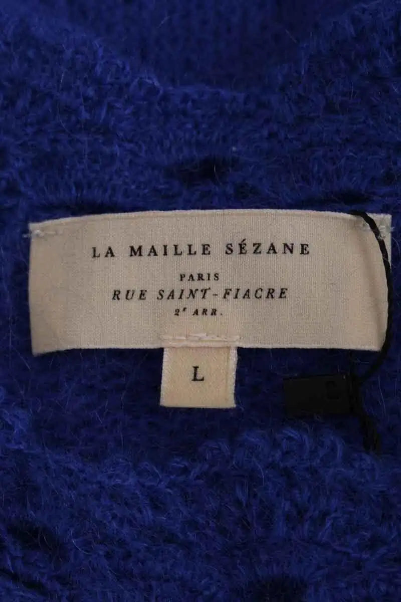 Pull Sézane Bleu en Laine