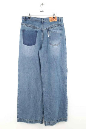 Jean large Spencer Badu  Bleu