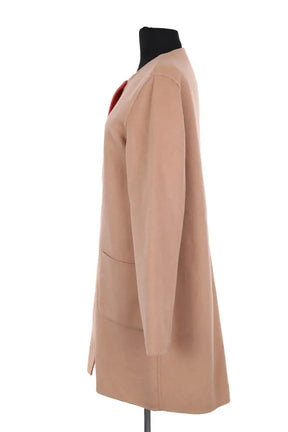 Manteau Réversible Gerard Darel Camel en Laine
