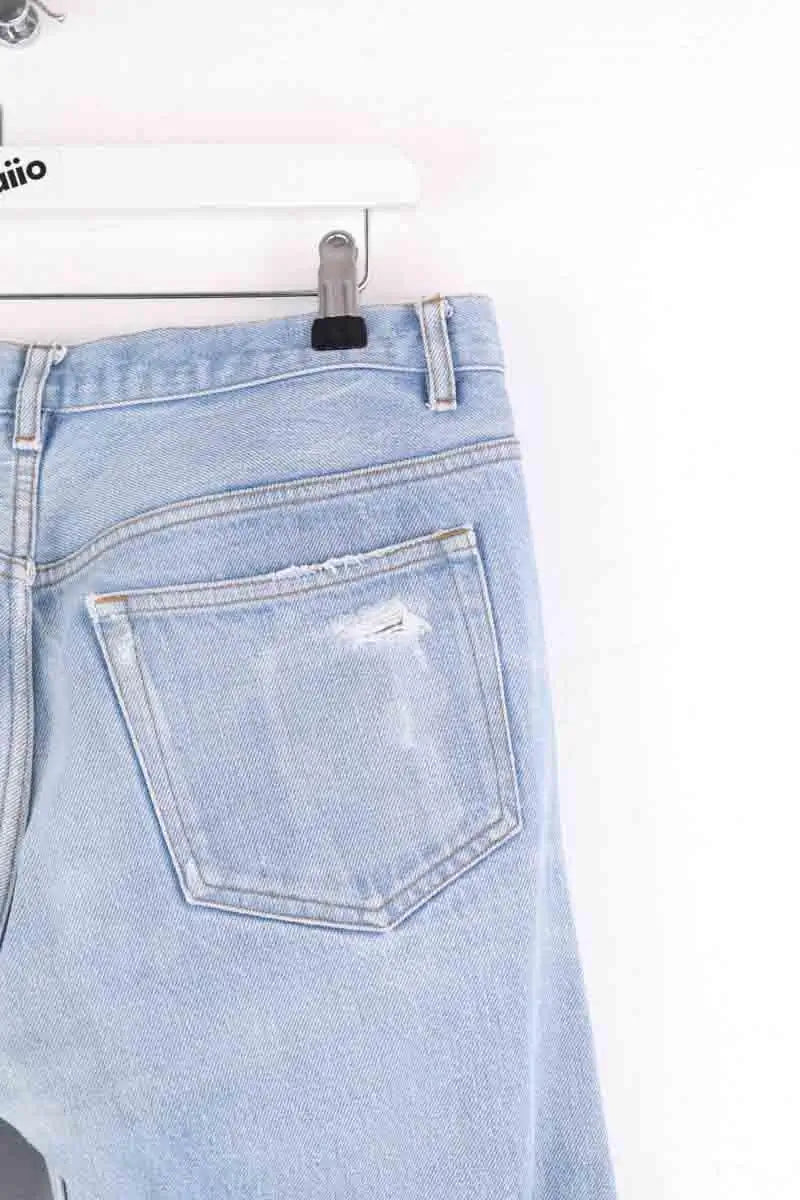 Jean droit APC Bleu en Coton