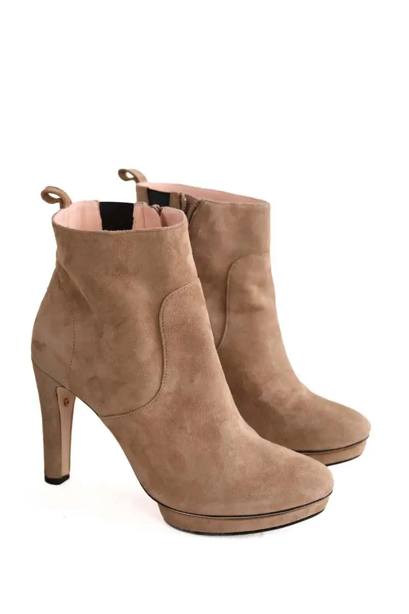 Talons Repetto Beige en Daim