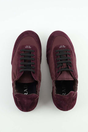 Baskets Prada  Bordeaux