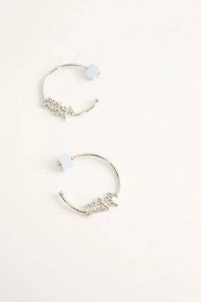 Boucles d'oreilles Kitsuné  Argent
