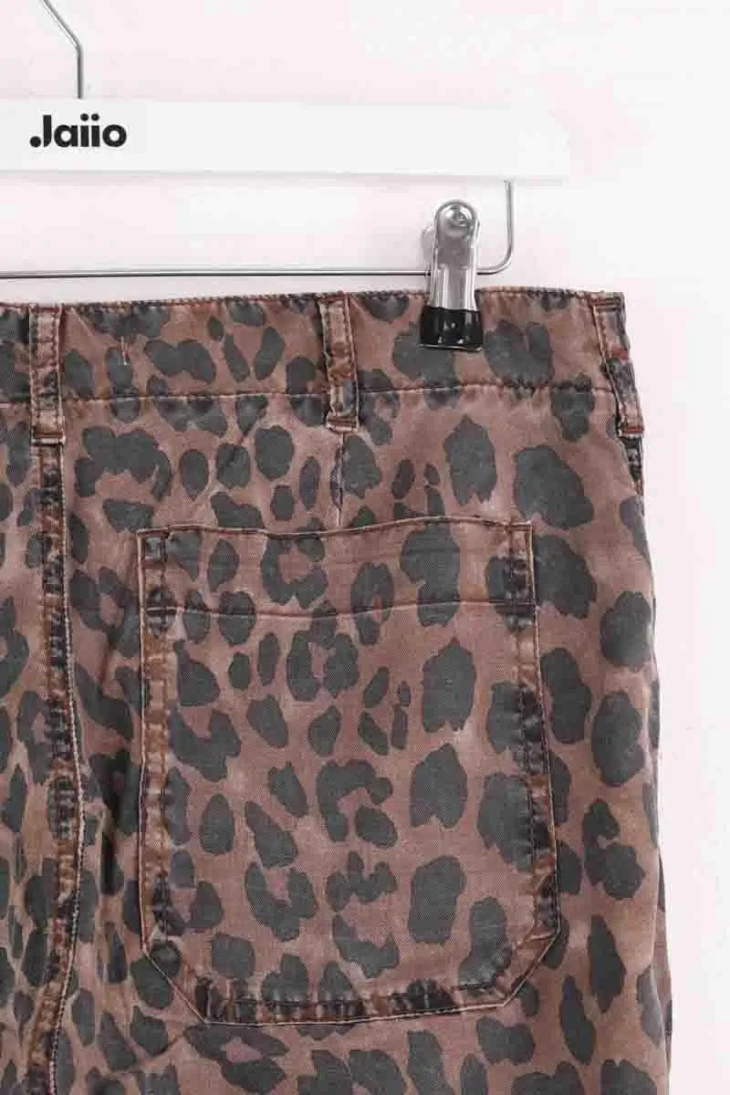 Pantalon FIVE Marron en Coton