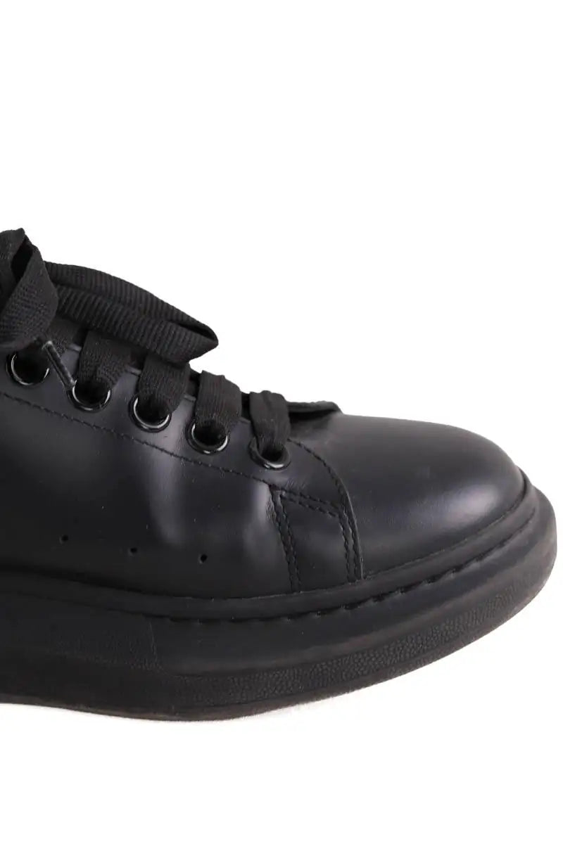 Baskets basses Alexander McQueen Oversize Noir en Cuir