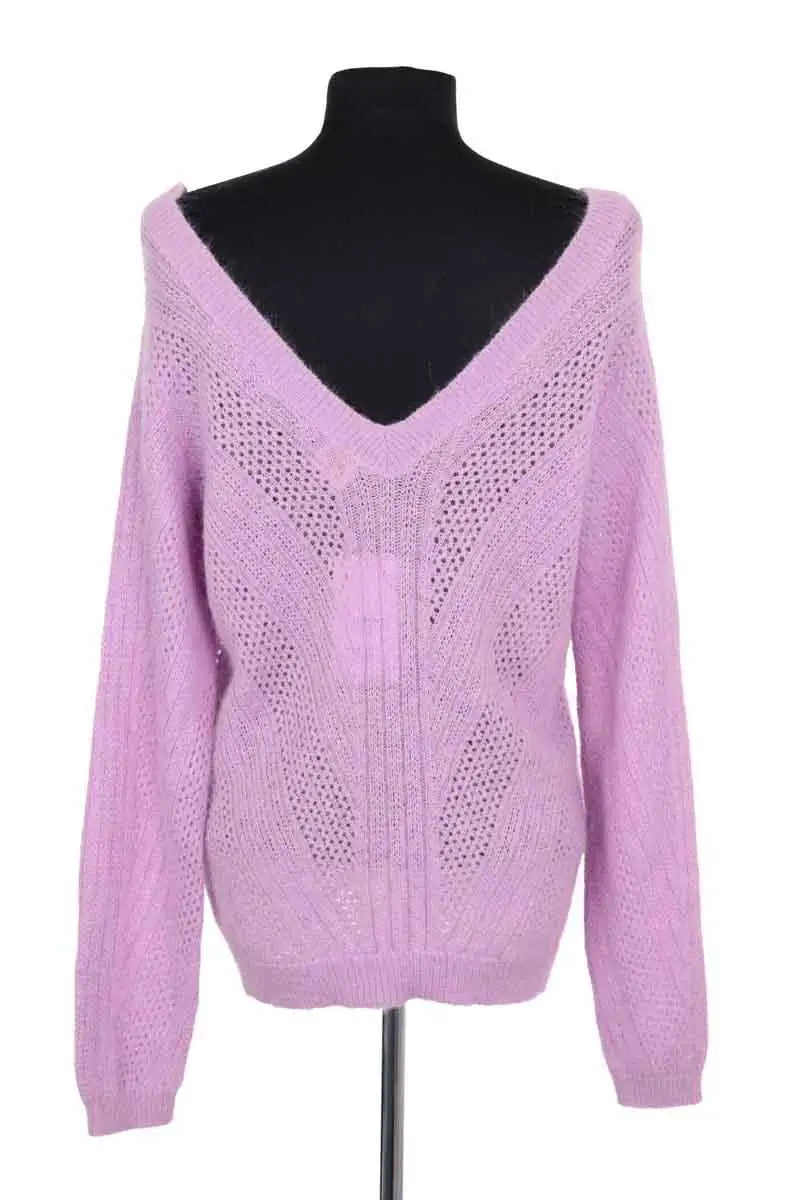 Pull Des Petits Hauts Violet en Laine