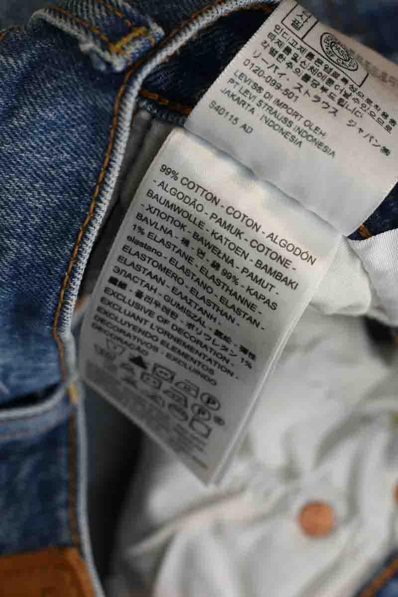 Droit Levi's  Bleu
