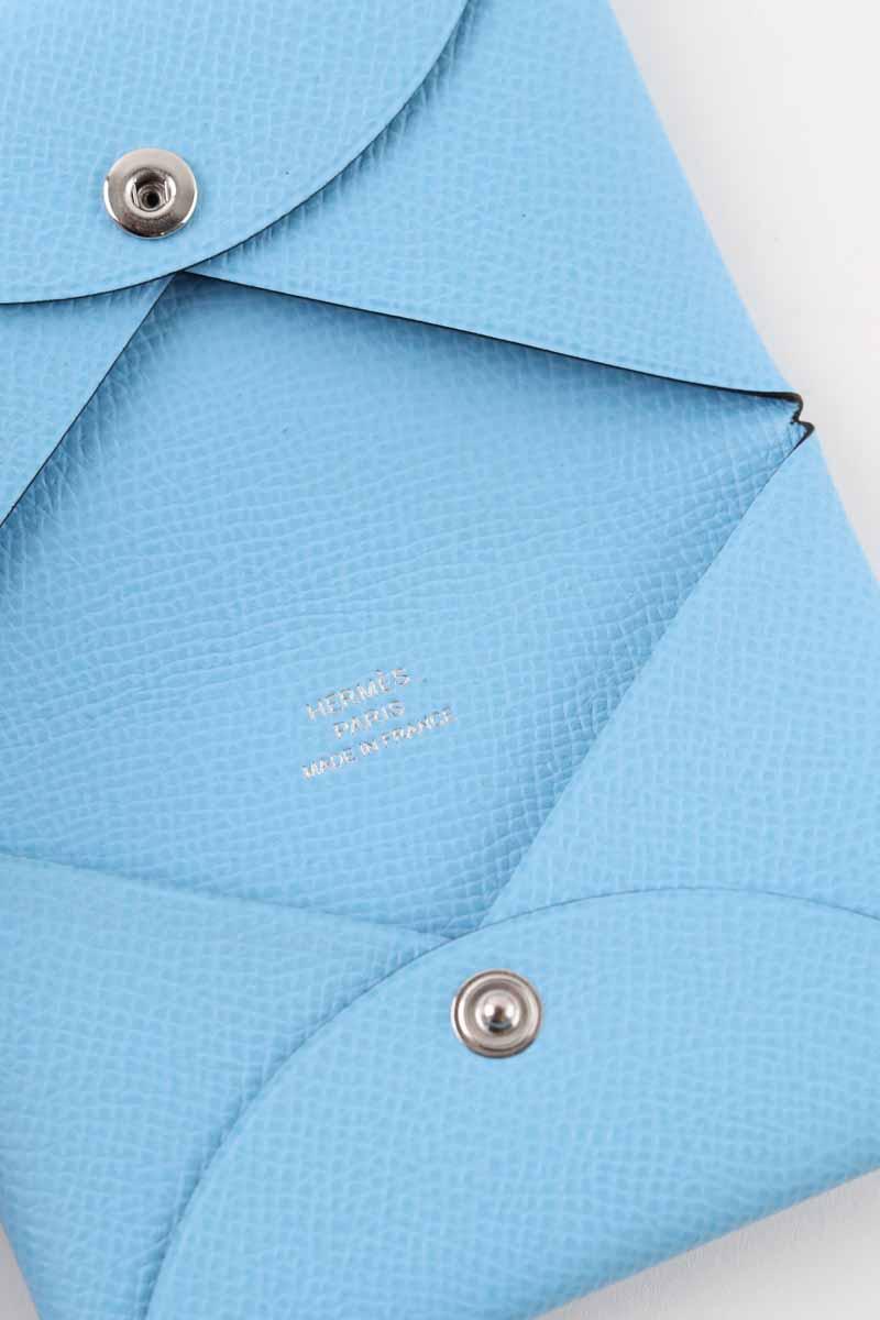Porte-cartes Hermès  Bleu