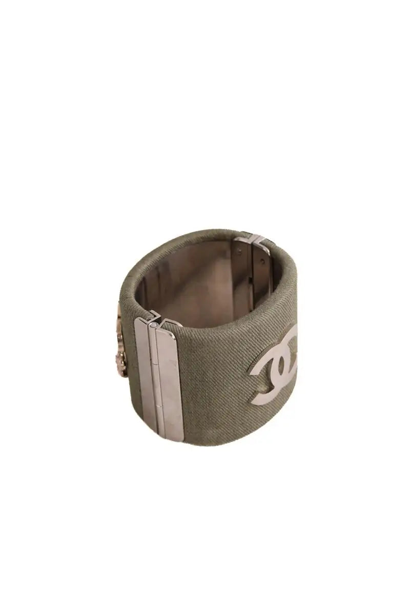 Bracelet Chanel Kaki en Acier