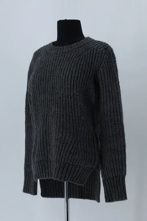 Pull Claudie Pierlot Anthracite en Laine