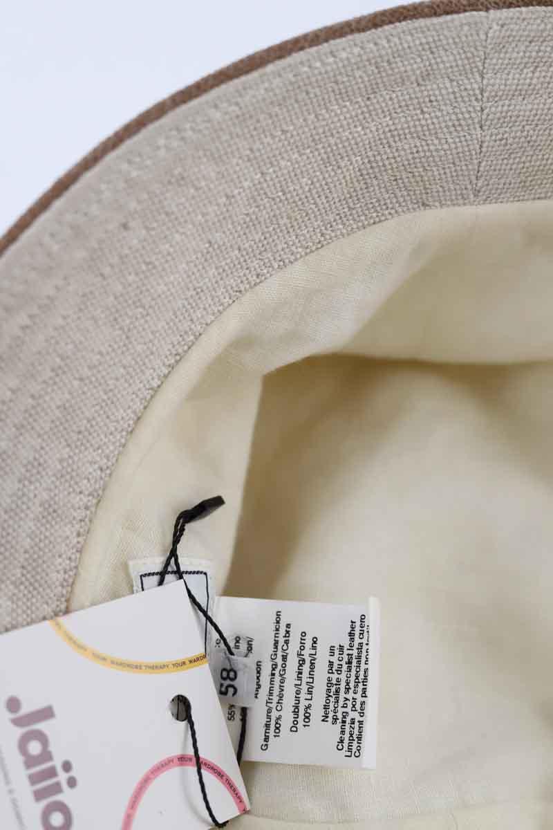 Chapeau Hermès  Beige