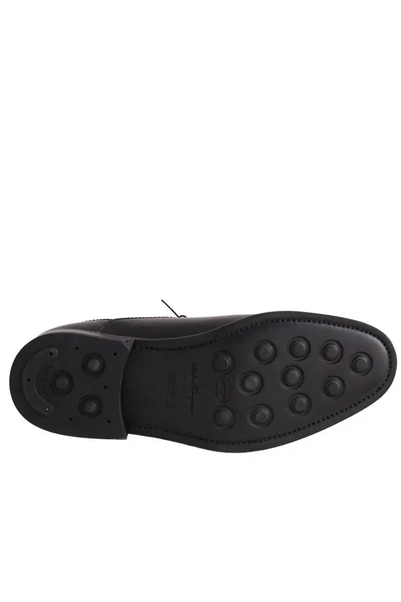 Chaussures à lacets Salvatore Ferragamo Noir en Cuir