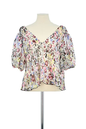 Blouses Ganni  Blanc