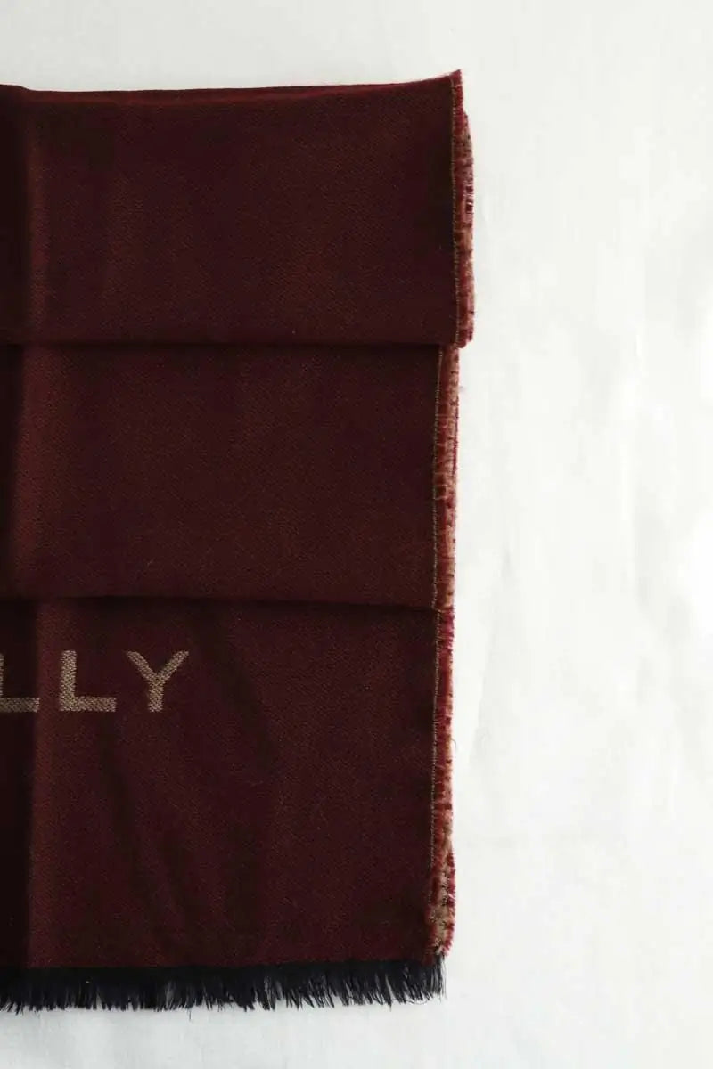 Écharpe Bally  Bordeaux